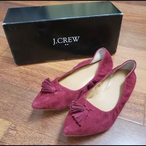 J. Crew Lottie Tassel Flats 9